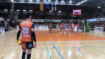 Vildosola durante el partido de este jueves.