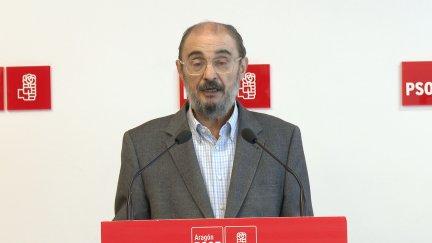 Intervención Lambán en la Comisión Ejecutiva Regional PSOE.
