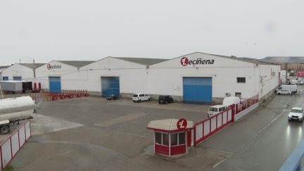 Las instalaciones de Leciñena Tráiler, en Utebo.