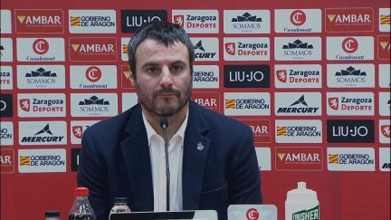 Carlos Cantero, durante su comparecencia de este domingo.