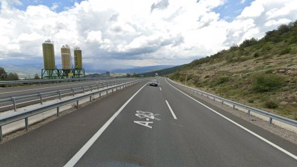 Imagen del lugar aproximado donde se ha producido el accidente. / Google Maps