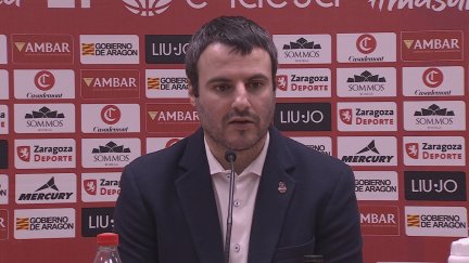 Carlos Cantero en rueda de prensa.