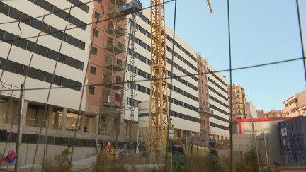Pisos en construcción.