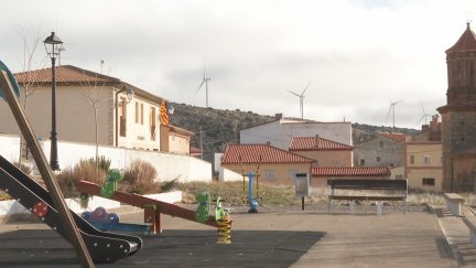 En Aragón, hay 174 parques eólicos.