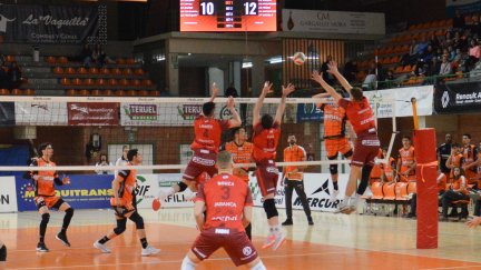 Última victoria del Pamesa Teruel Voleibol ante el Arenal Emevé Lugo