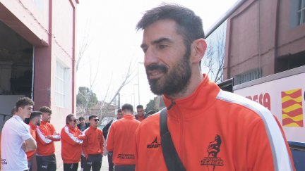 Maxi Torcello atiende a Aragón Deporte antes de viajar a Leganés