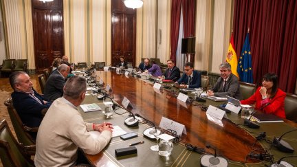 El ministro de Agricultura, Pesca y Alimentación, Luis Planas, se reúne con las organizaciones profesionales agrarias. / Europa Press.