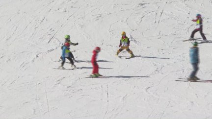 Uno de los cursos de la semana blanca en Aramón Cerler.