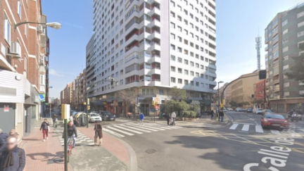 Imagen de la avenida Valencia de Zaragoza, en la intersección con la calle García Sánchez. / Google Maps