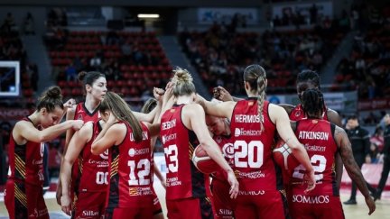 Las jugadoras del Casademont Zaragoza buscarán esta tarde una victoria en Mersin.