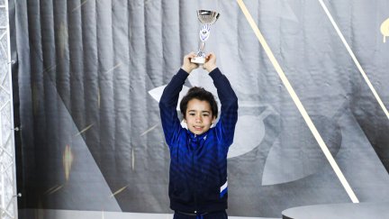 Víctor Dobato finalizó en segunda posición en categoría benjamín.