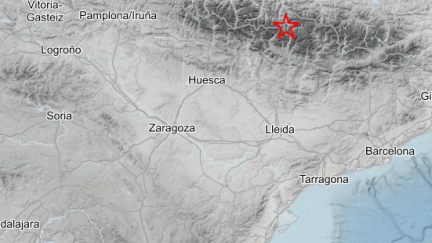 Lugar en el que el Instituto Geográfico Nacional sitúa el epicentro del terremoto.