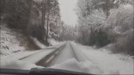 En Huesca y Teruel es obligatorio el uso de cadenas en un gran número de carreteras.