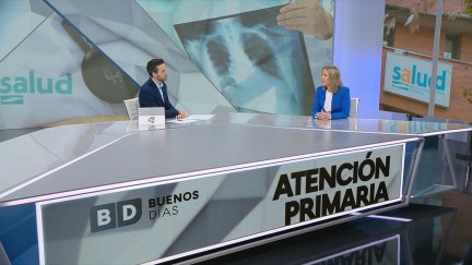 Pilar Borraz en el programa Buenos Días de Aragón TV.