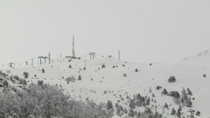 La nieve en el Pirineo mejora la reserva hídrica.