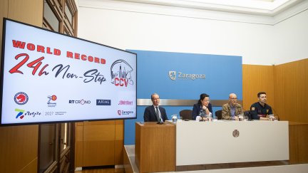 Una imagen de la presentación del evento que ha tenido lugar este lunes.