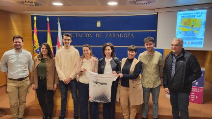 Presentación del XXVIII maratón de fútbol sala de Ejea