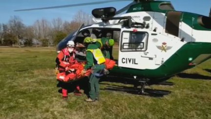 El GREIM de la Guardia Civil rescató el año pasado a 774 personas en Aragón.