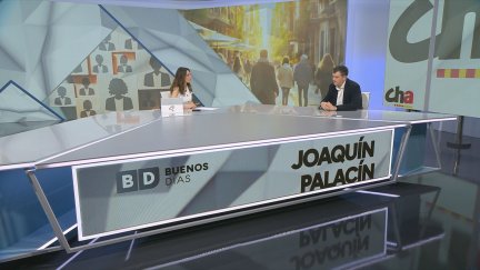 Joaquín Palacín ha estado en el programa Buenos Días de Aragón TV.