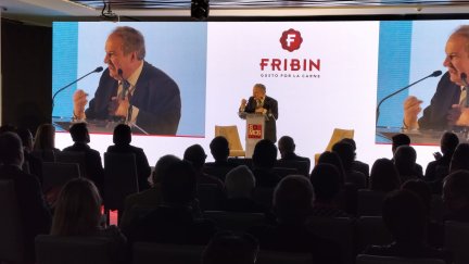 Intervención del ministro Jordi Hereu en Binéfar.