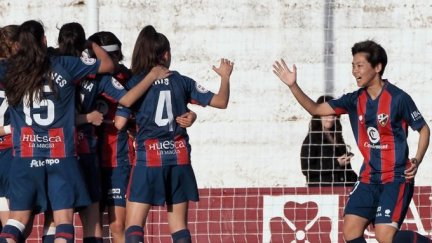 La SD Huesca ha sumado una importante victoria ante el colista del grupo. Foto: SD Huesca