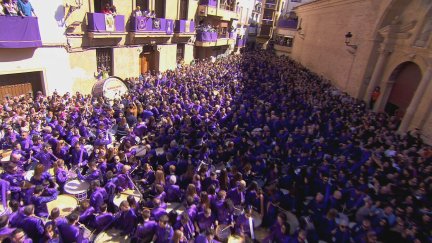 Calanda rompe la hora.