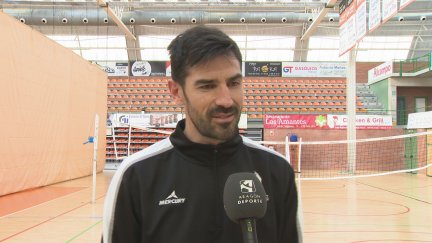 Maxi Torcello, durante su charla con Aragón Deporte.