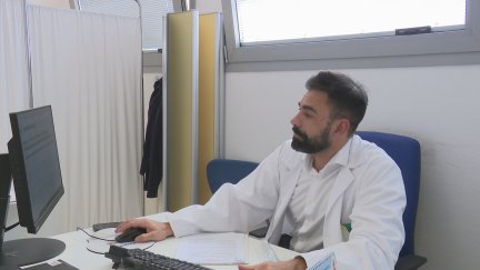 Diego Ariel Juárez es médico del Hospital de Barbastro.