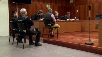 Sesión de un juicio en la Audiencia de Zaragoza.