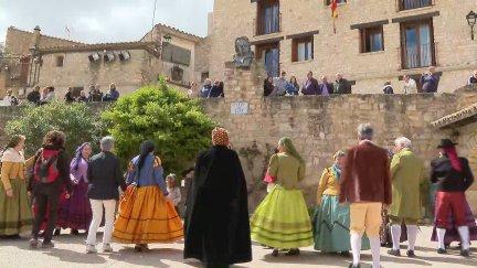 Fuendetodos se viste de gala para celebrar el 278 aniversario del nacimiento de Goya