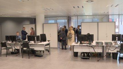 El nuevo Juzgado de Primera Instancia número 23 de Zaragoza está ubicado en el edificio Vidal de Canellas, en la Ciudad de la Justicia.