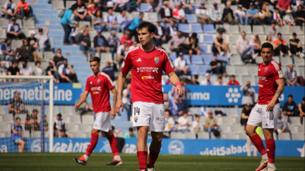 Imagen del partido en Sabadell