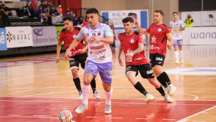 Imagen del partido ante el Martorell