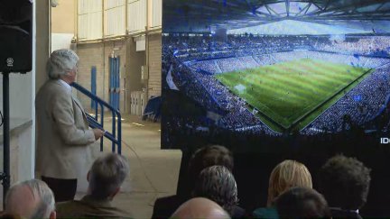 Una imagen de la presentación de la Nueva Romareda.