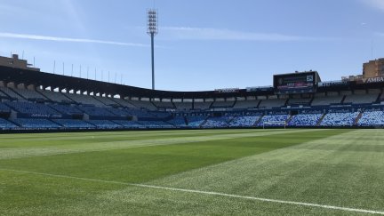 El estadio de La Romareda acogerá el 18 de mayo la final de la Copa de la Reina.