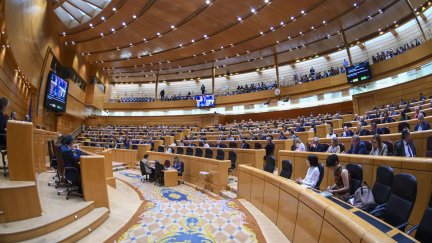 Pleno del Senado este miércoles.
