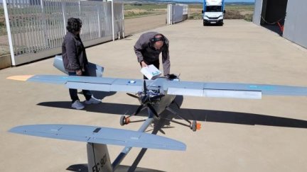 Dron de emergencias en Aragón. / Gobierno de Aragón