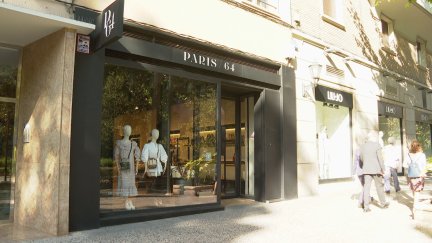 Tienda de 'Paris 64' en Zaragoza.