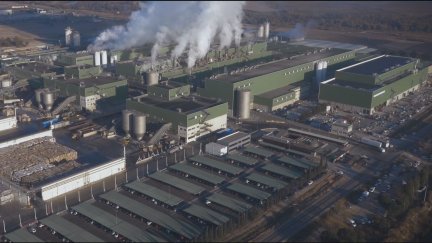 Planta de Saica en El Burgo de Ebro.