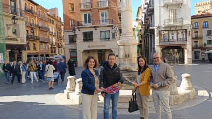 Presentación de los actos festivos para celebrar el Día de San Jorge en Teruel. / Ayuntamiento de Teruel