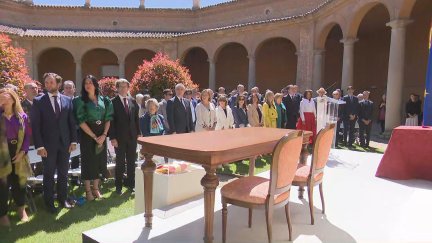 Celebración del Día de Aragón en Huesca.