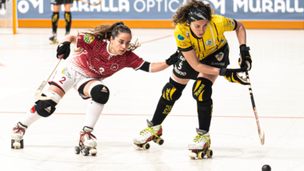 Imagen del partido de semifinales de la Copa de la Reina