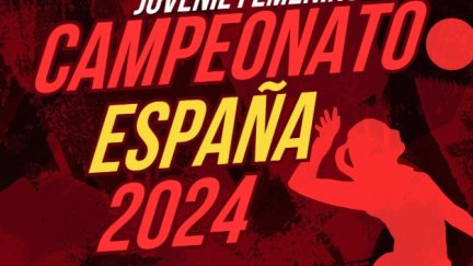 Cartel del Campeonato de España juvenil femenino 2024.