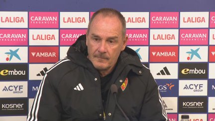 Víctor Fernández, durante la comparecencia de este viernes