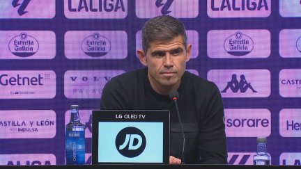 Hidalgo en rueda de prensa.