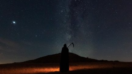 Fotografía 'La dalladora', de Nacho Uliaque, ganadora en la I edición de 'Punto final'.