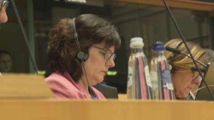 La actual eurodiputada aragonesa Isabel García.