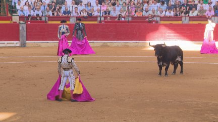 Una corrida de toros en Zaragoza.