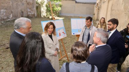 La alcaldesa de Zaragoza, Natalia Chueca, este viernes.