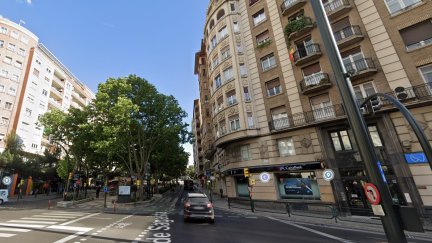 Paseo Sagasta en Zaragoza. / Google Maps
